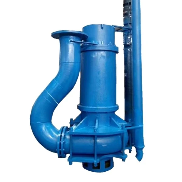 Dränkbar slurrypump med omrörare